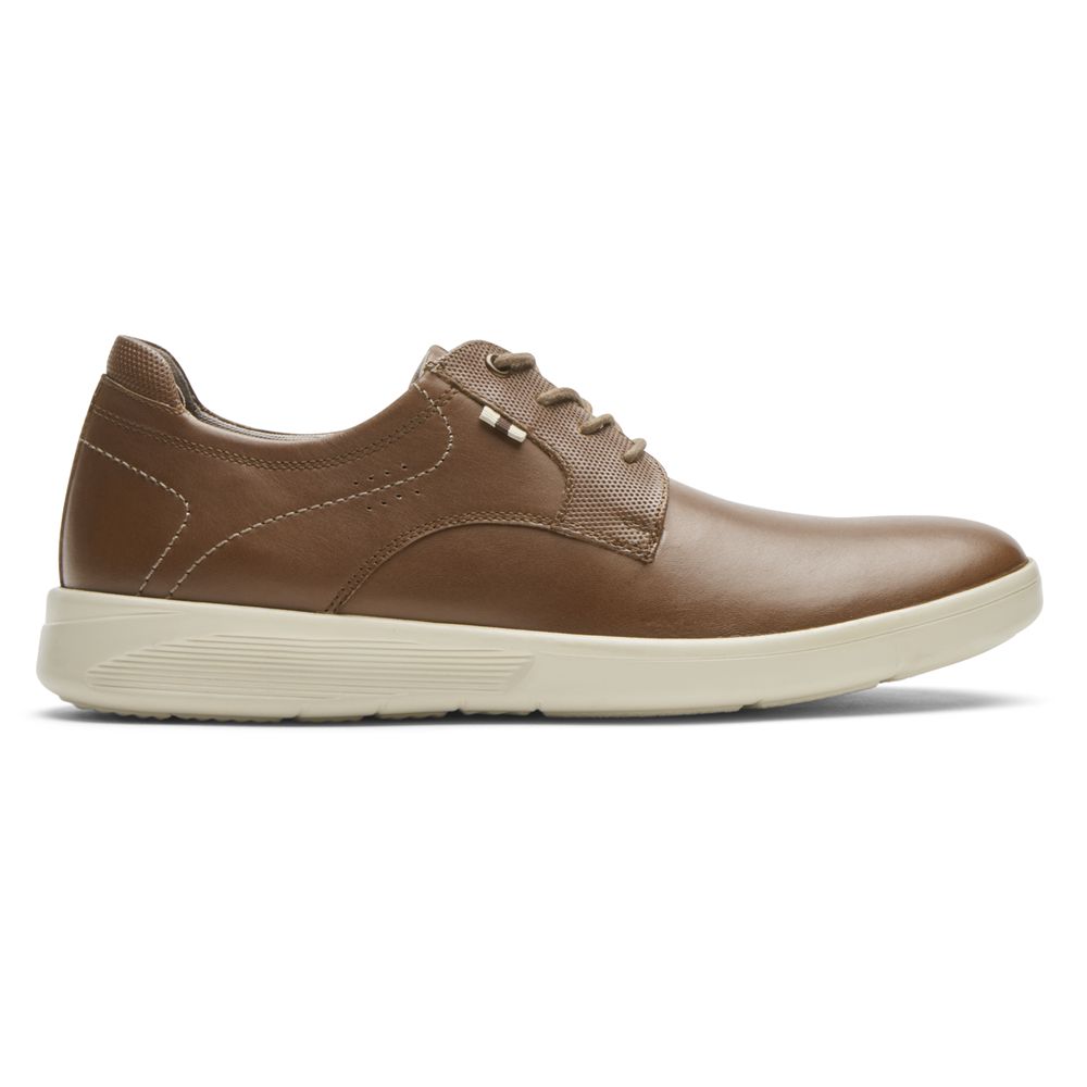 Sapatos Oxford Homem Rockport Caldwell Plain Toe Marrom,Portugal RABUD-2897